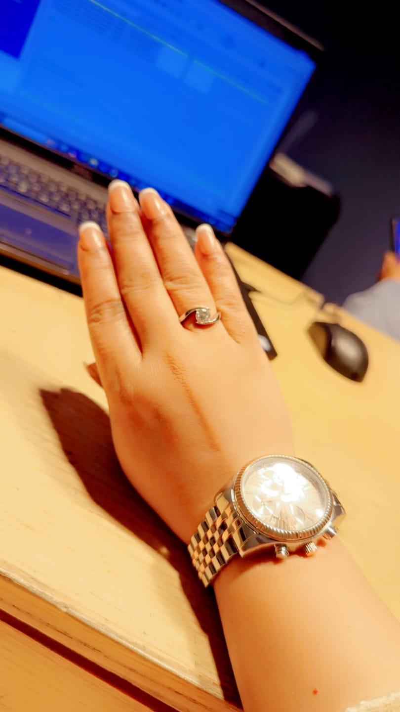 Customer photo review of GLINTED GALAXY