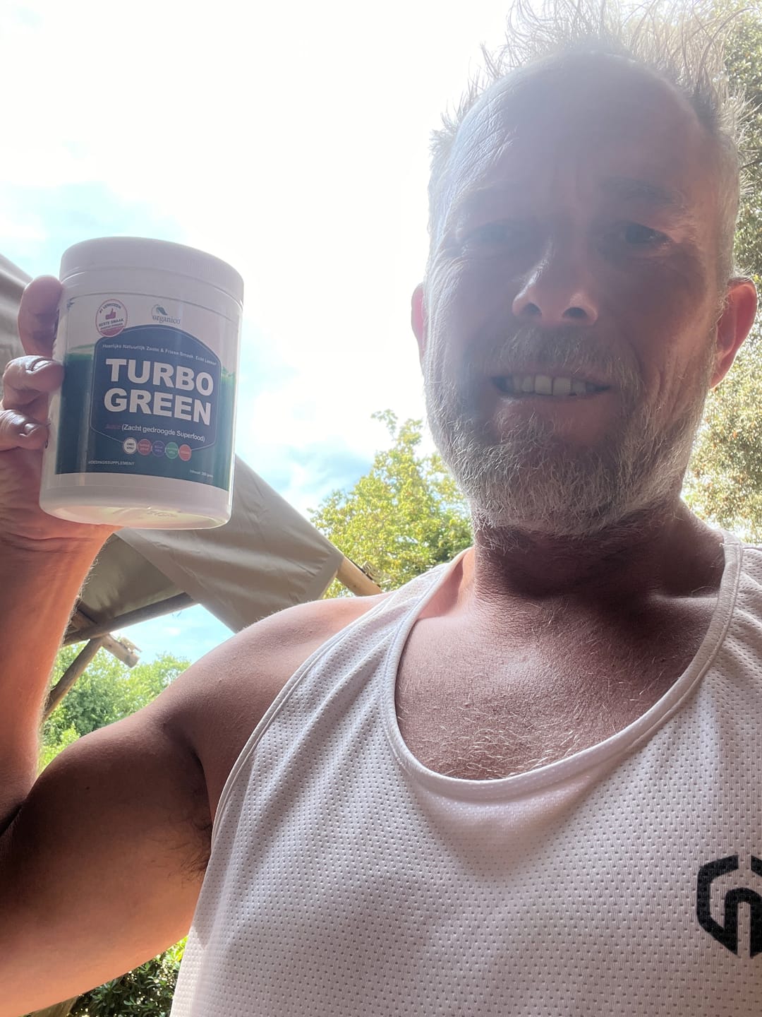 Customer photo review of ORGANICO TURBO GREEN JUICE