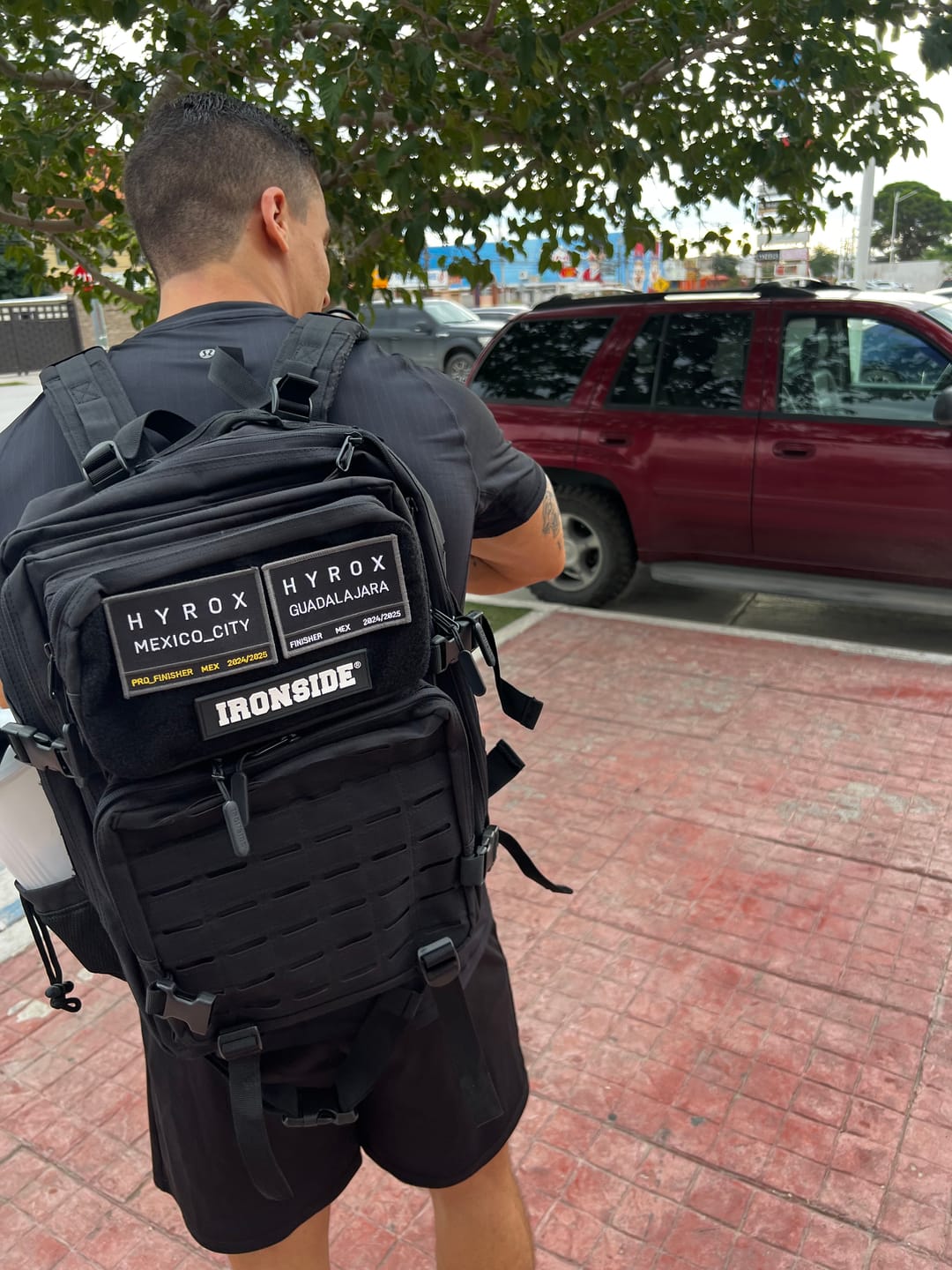 Customer photo review of Mochila IRONSIDE