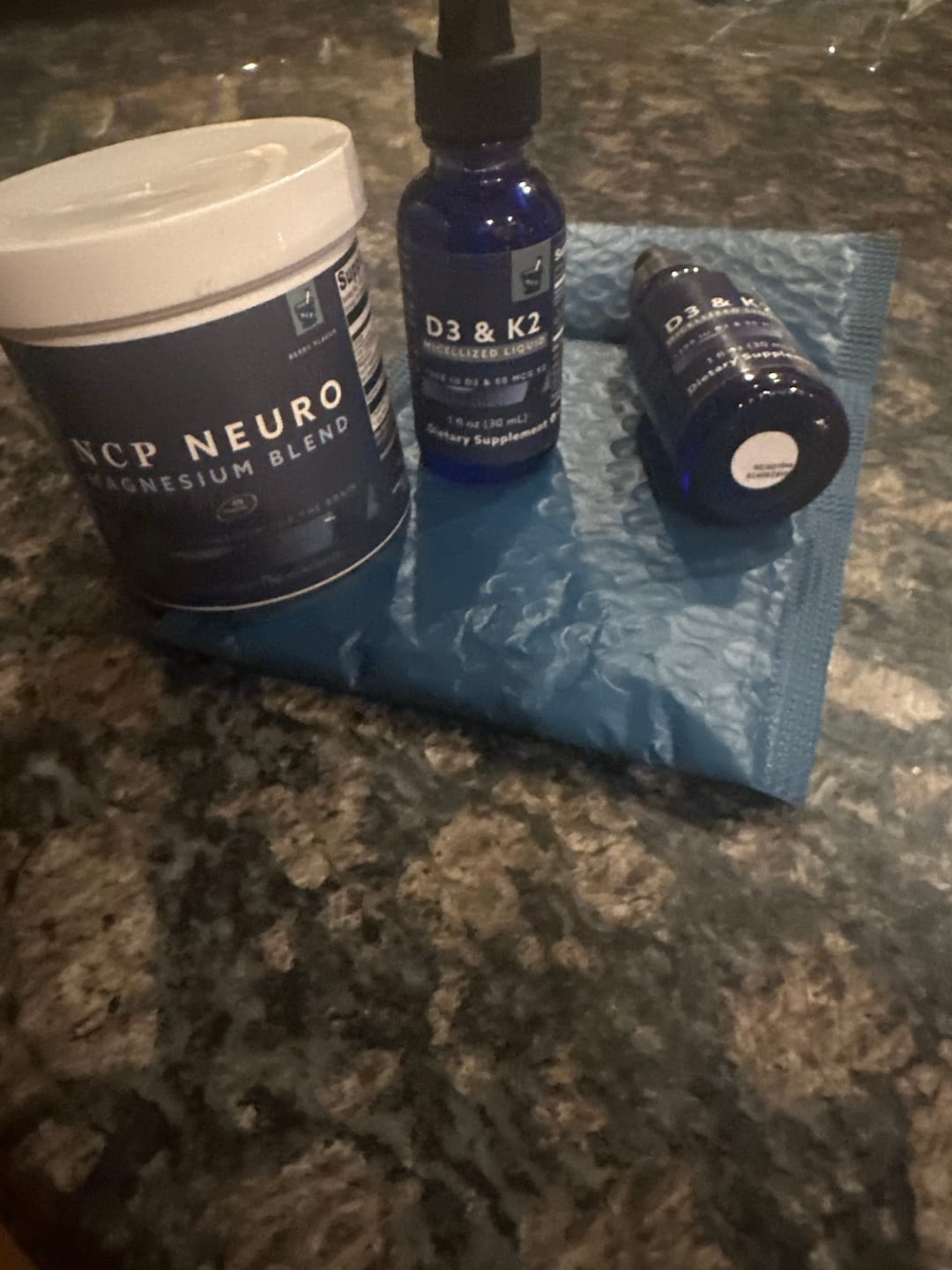 Customer photo review of D3 & K2 Micellized Liquid