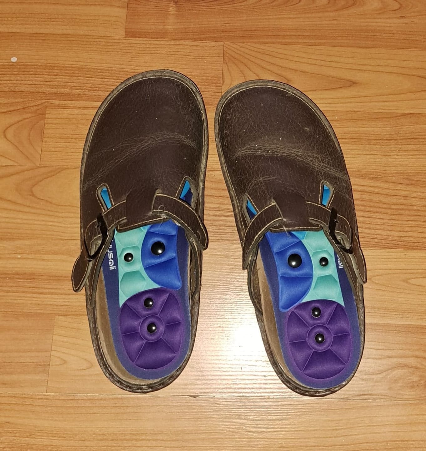 Customer photo review of SALUDEA Magnetic Acupressure Insoles