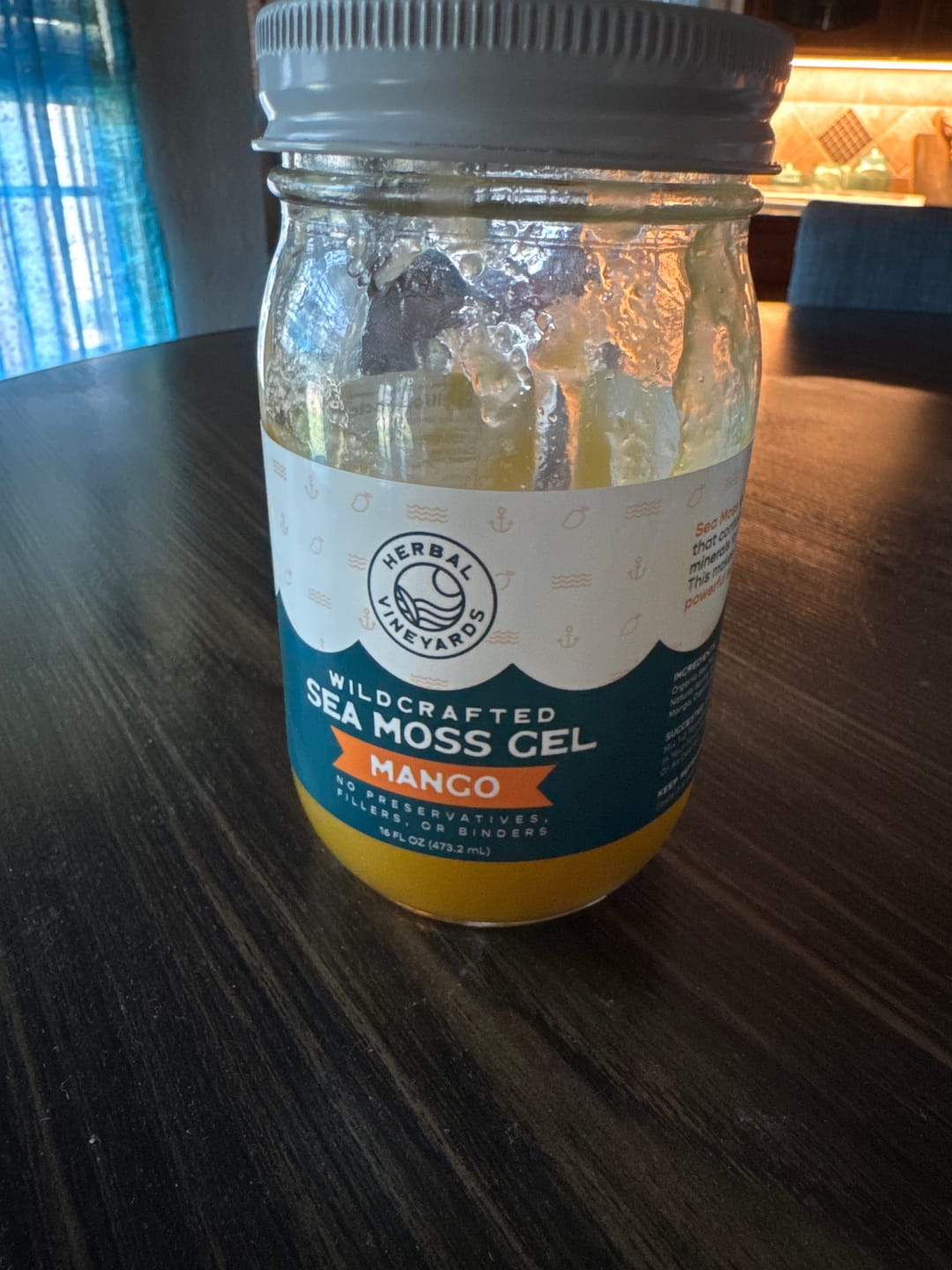 Customer photo review of EXCLUSIVE MANGO SEA MOSS GEL
