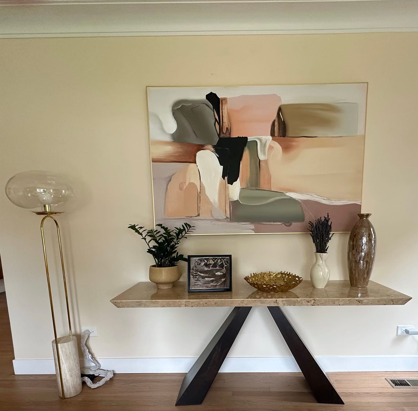 Customer photo review of Abstract Tranquility #WS449