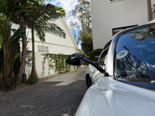 Customer photo review of Lotus Carbon Fibre Side Mirrors
