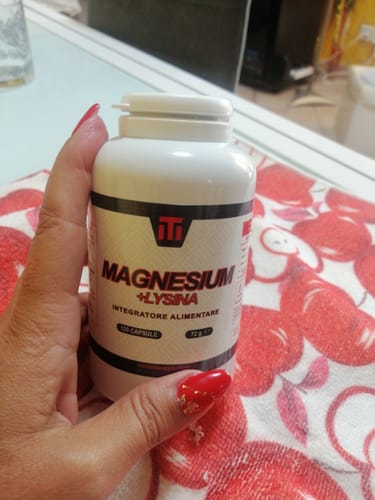 Customer photo review of Magnesium + LYSINA - 120 cps