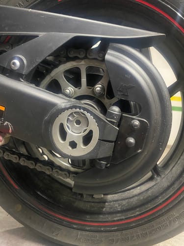 Customer photo review of KAWASAKI Ninja 1000SX - Carter de chaine NOIR satiné
