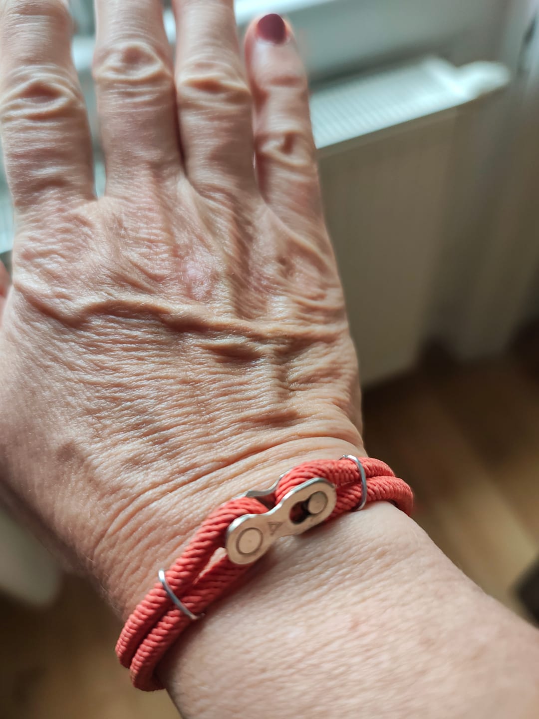 Customer photo review of Cycolinks Split Link Bracelet