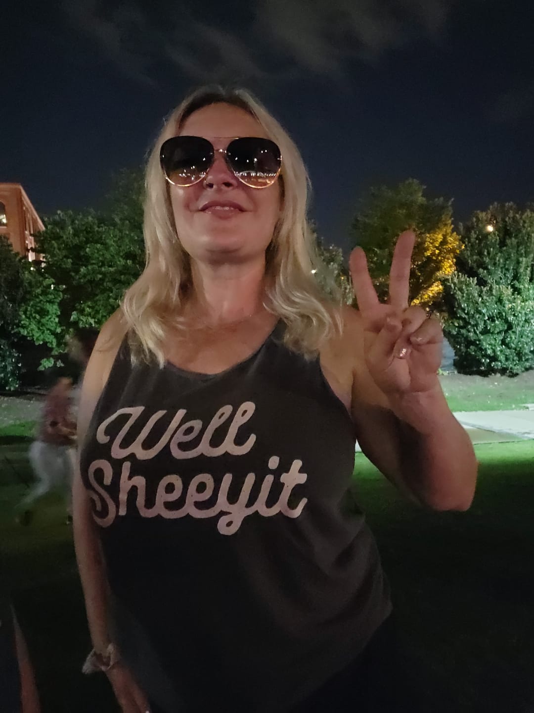 Customer photo review of Well Sheeyit, Sassy, Sarcastic, Minimalist, Funny Comfort Colors Tank Top