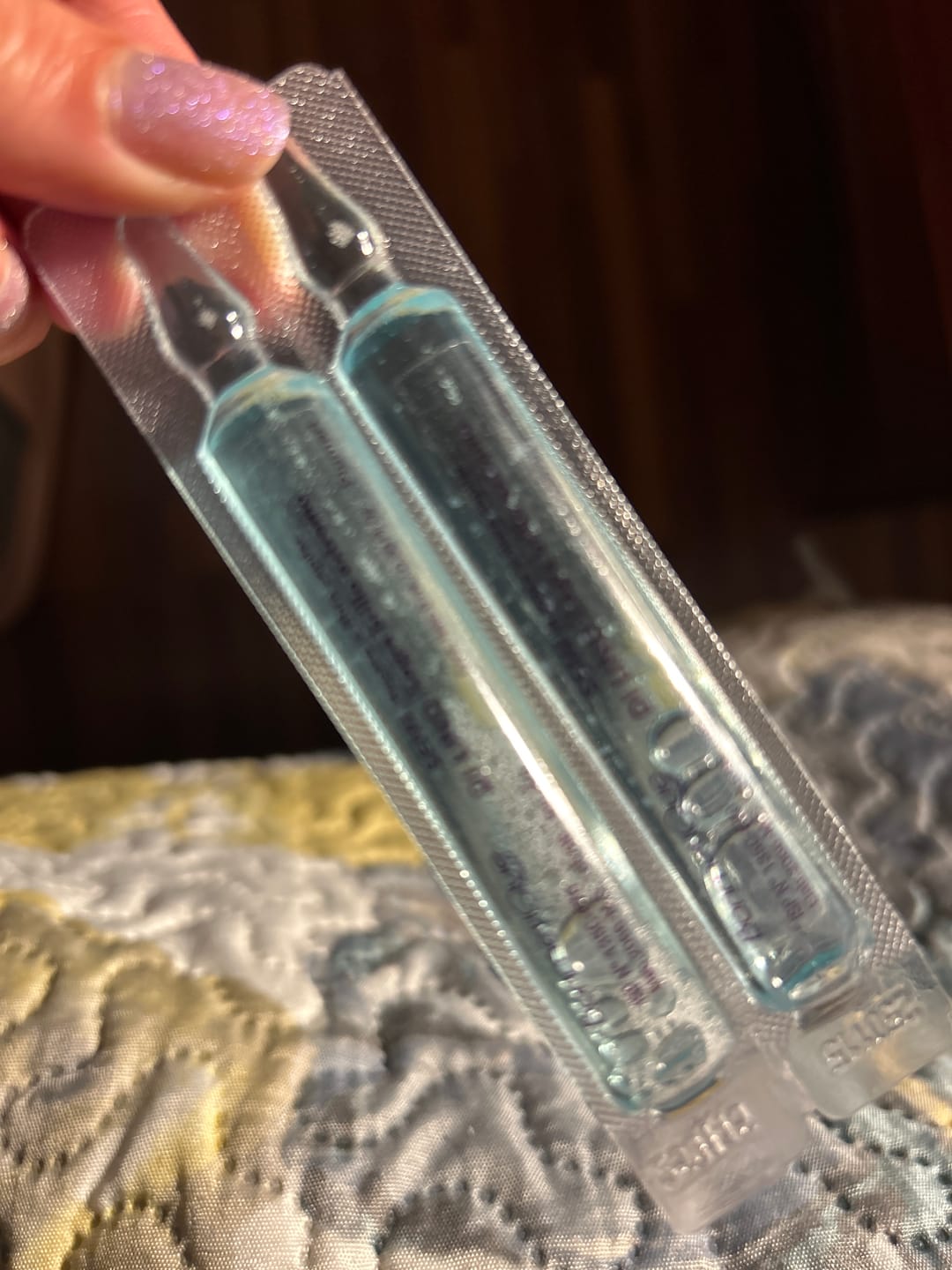 Customer photo review of Ampolla Capilar Reparación Semi Di Lino Bonmetique