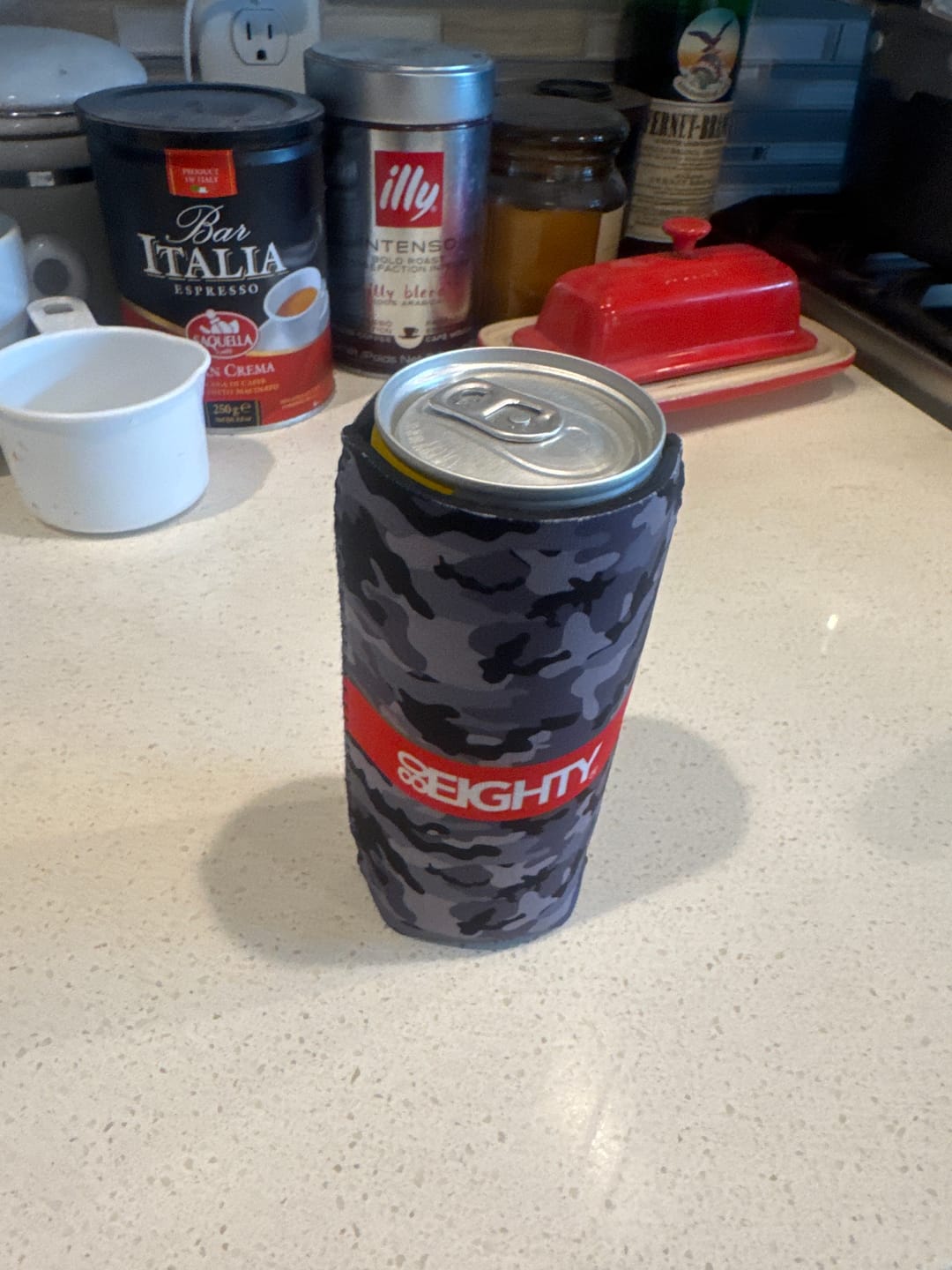 Customer photo review of 80Eighty® Camo Slim Koozie