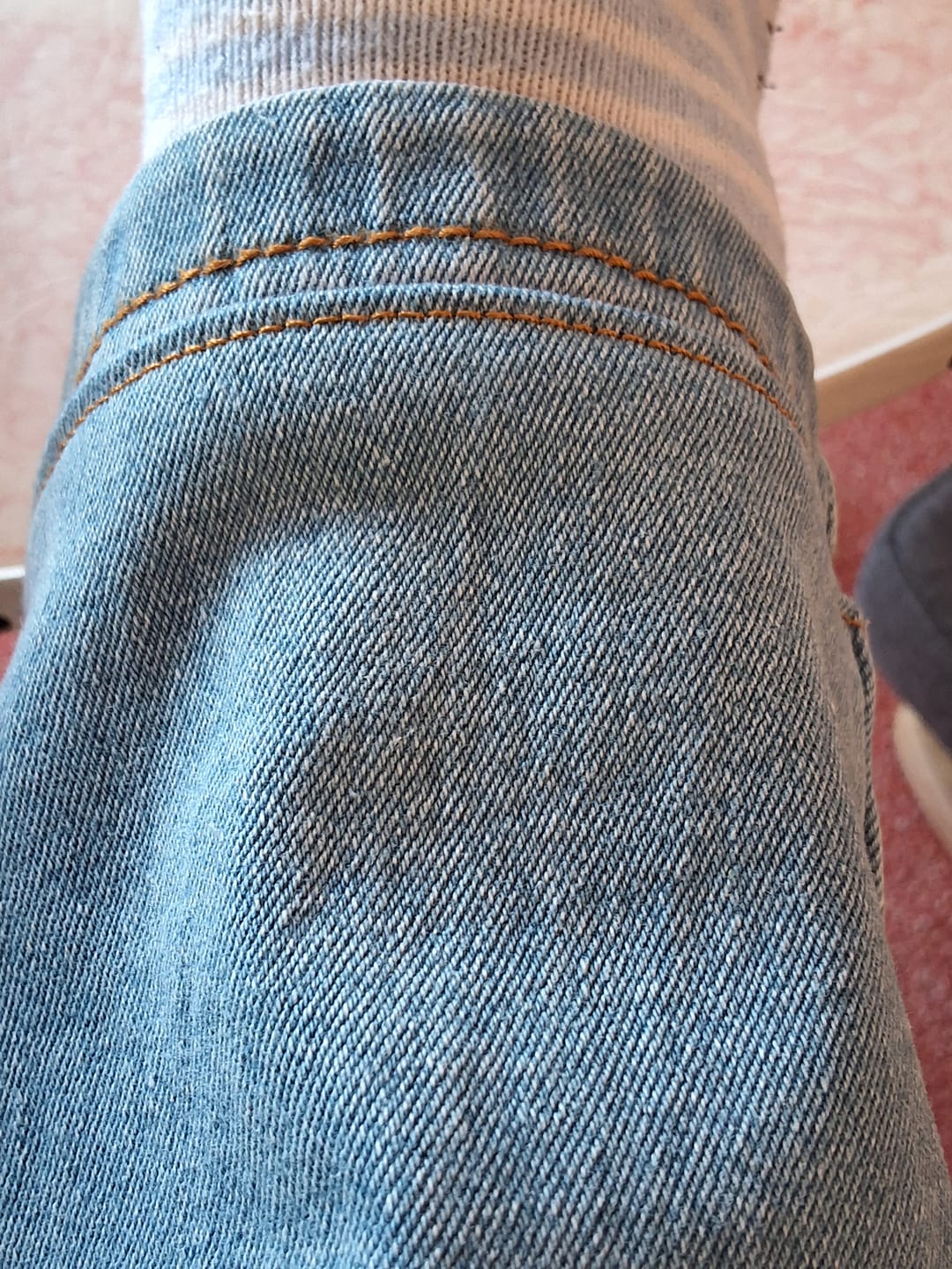 Customer photo review of Gutermann Denim Thread 100m