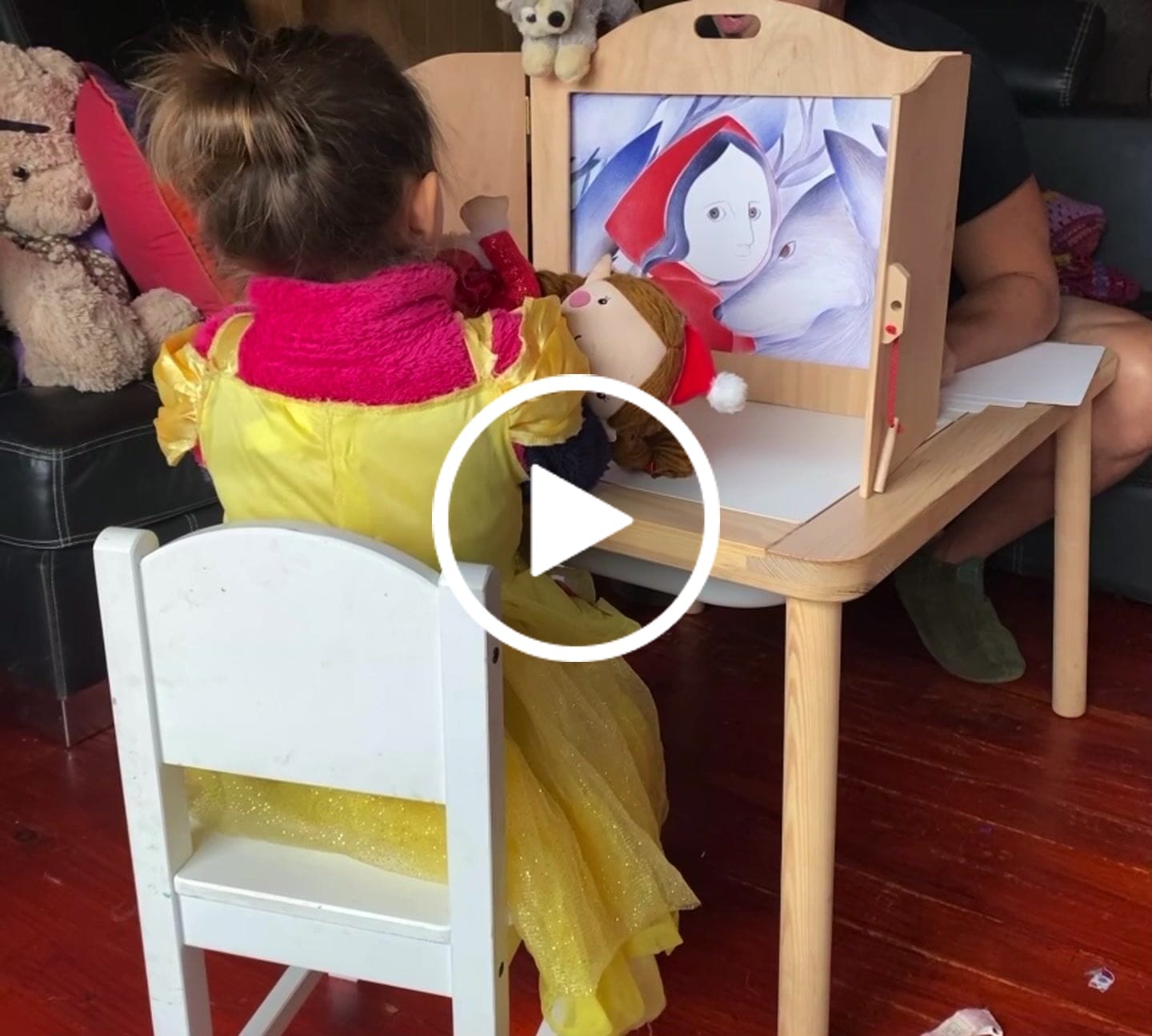 Customer video review of Láminas La Caperucita Roja y el Lobo Feroz