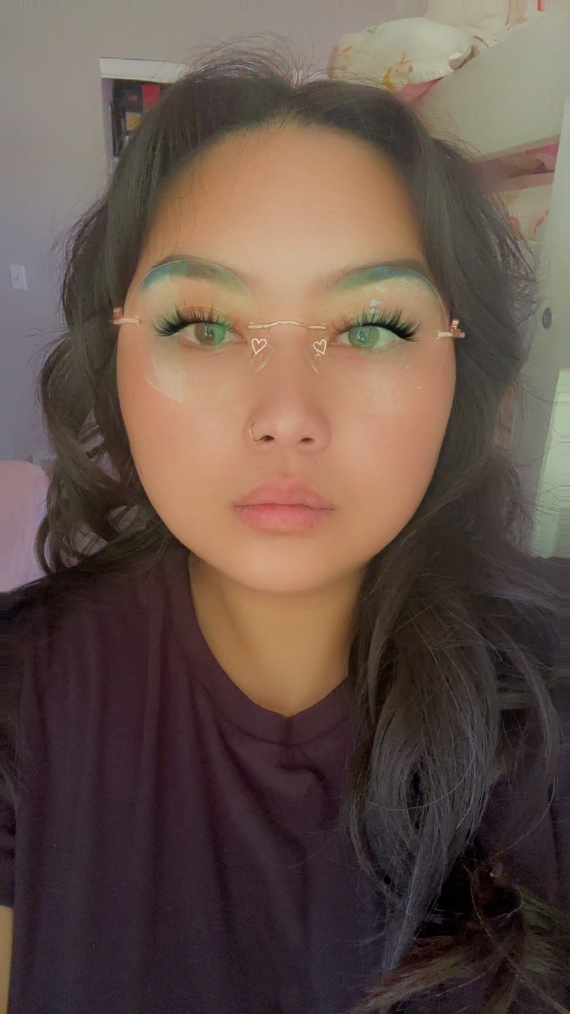 Customer photo review of Coco Eyeglasses