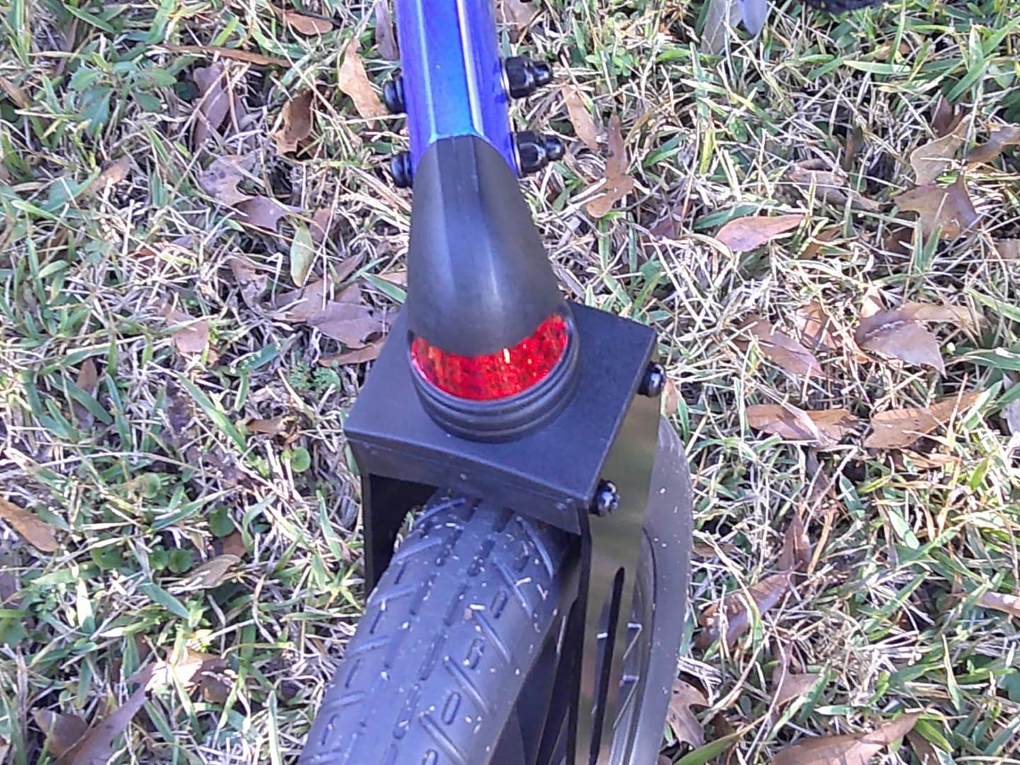 Customer photo review of KLD-9212 All Terrain Dual-Brake Rollator Walker 12" Wheels