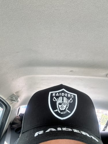 Customer photo review of 9FORTY A-Frame Las Vegas Raiders Team Visor Hit Black Snapback