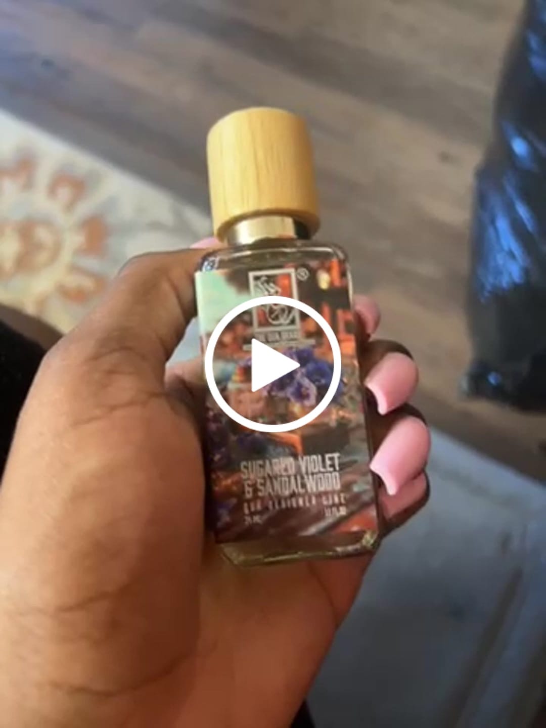 Customer video review of Sugared Violet & Sandalwood
