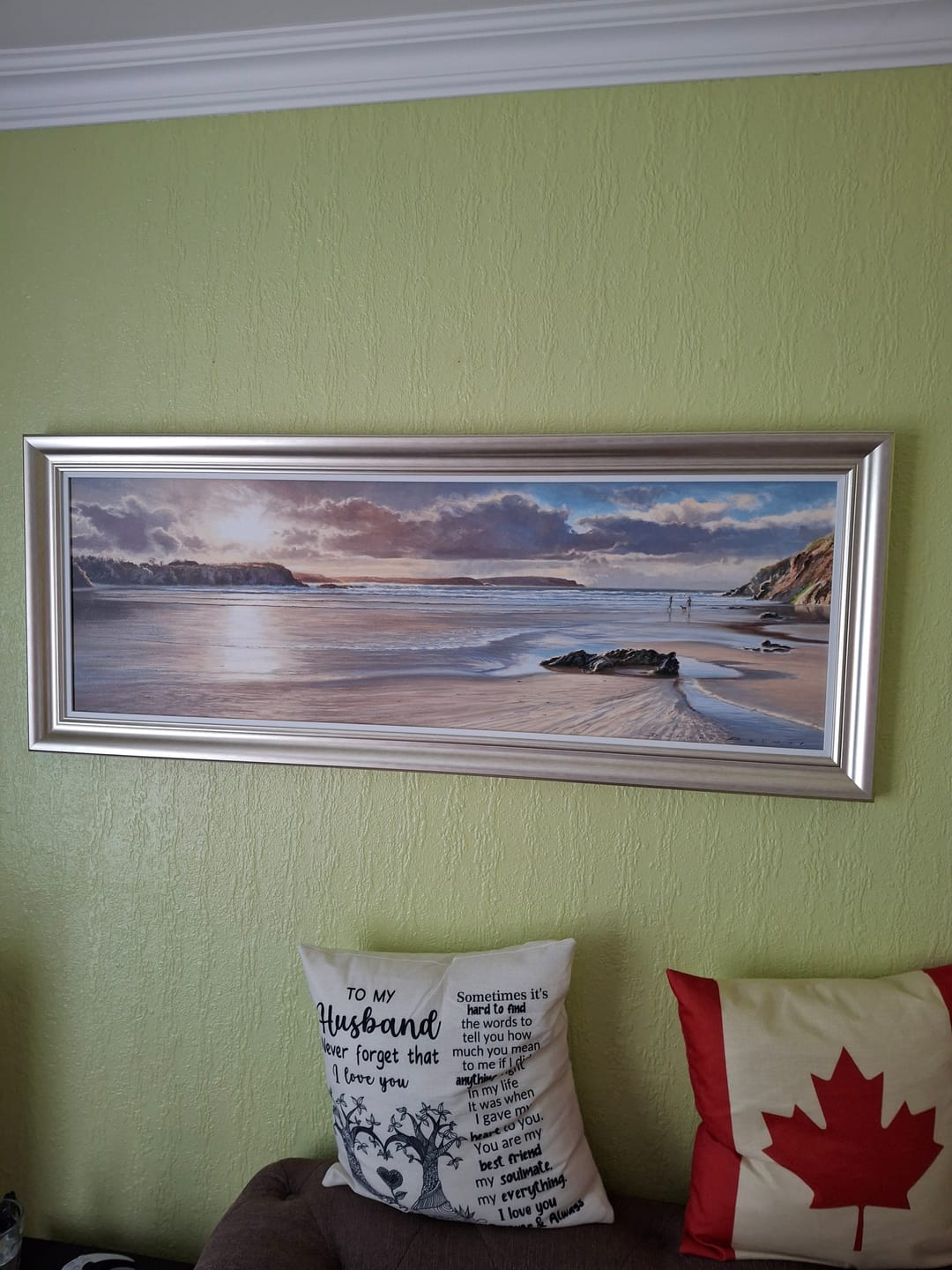 Customer photo review of Walking The Dog At Dusk By Duncan Palmar **Free, Next Day Delivery
