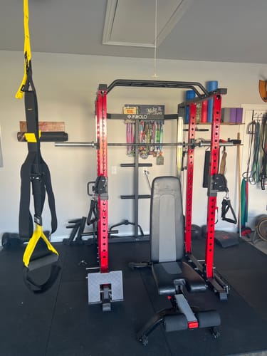 Customer photo review of K7 All-In-One Power Rack Functional Trainer