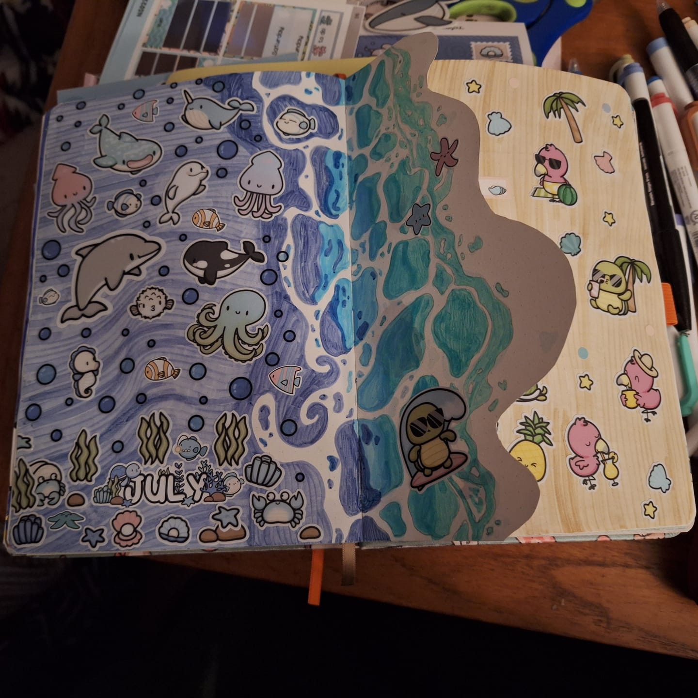 Customer photo review of Deep Blue Sea Journal Pack