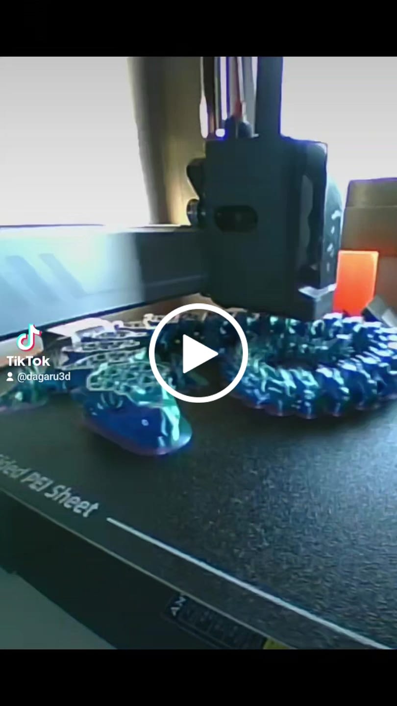 Customer video review of PLA de seda
