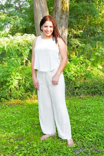 Customer photo review of Cyrilla Linen Set - Beige