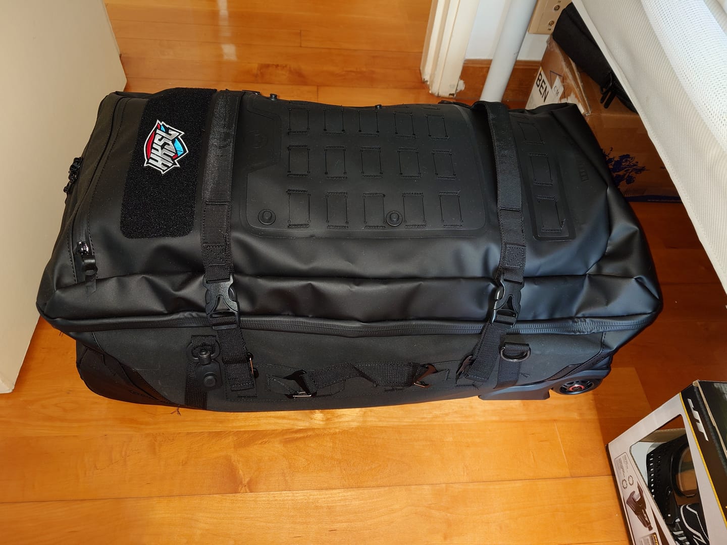 Customer photo review of FNDN® MODULAR WEATHERPROOF ROLLING GEARBAG - 102L (GEN 3)