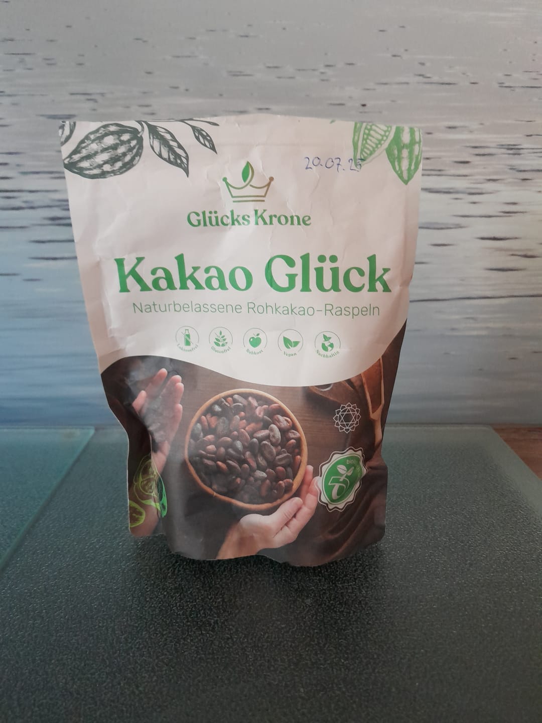 Customer photo review of Bio Kakao Glück (100% Bio Roh Kakao) - 250g