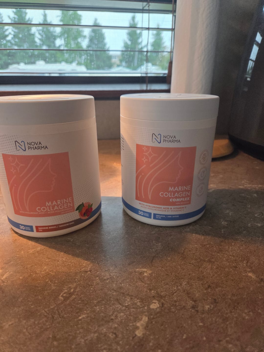 Customer photo review of Marine Collagen Complex With Hyaluronic Acid, Vitamin C and Biotin - 30 servings
