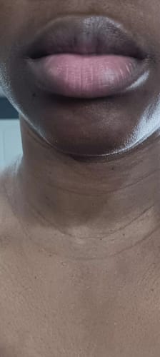 Customer photo review of Kiss Me PINK Lip Lightening Scrub