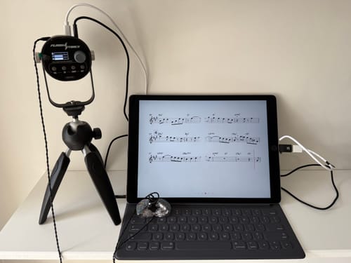 Customer photo review of FlashTrack DSP Microphone