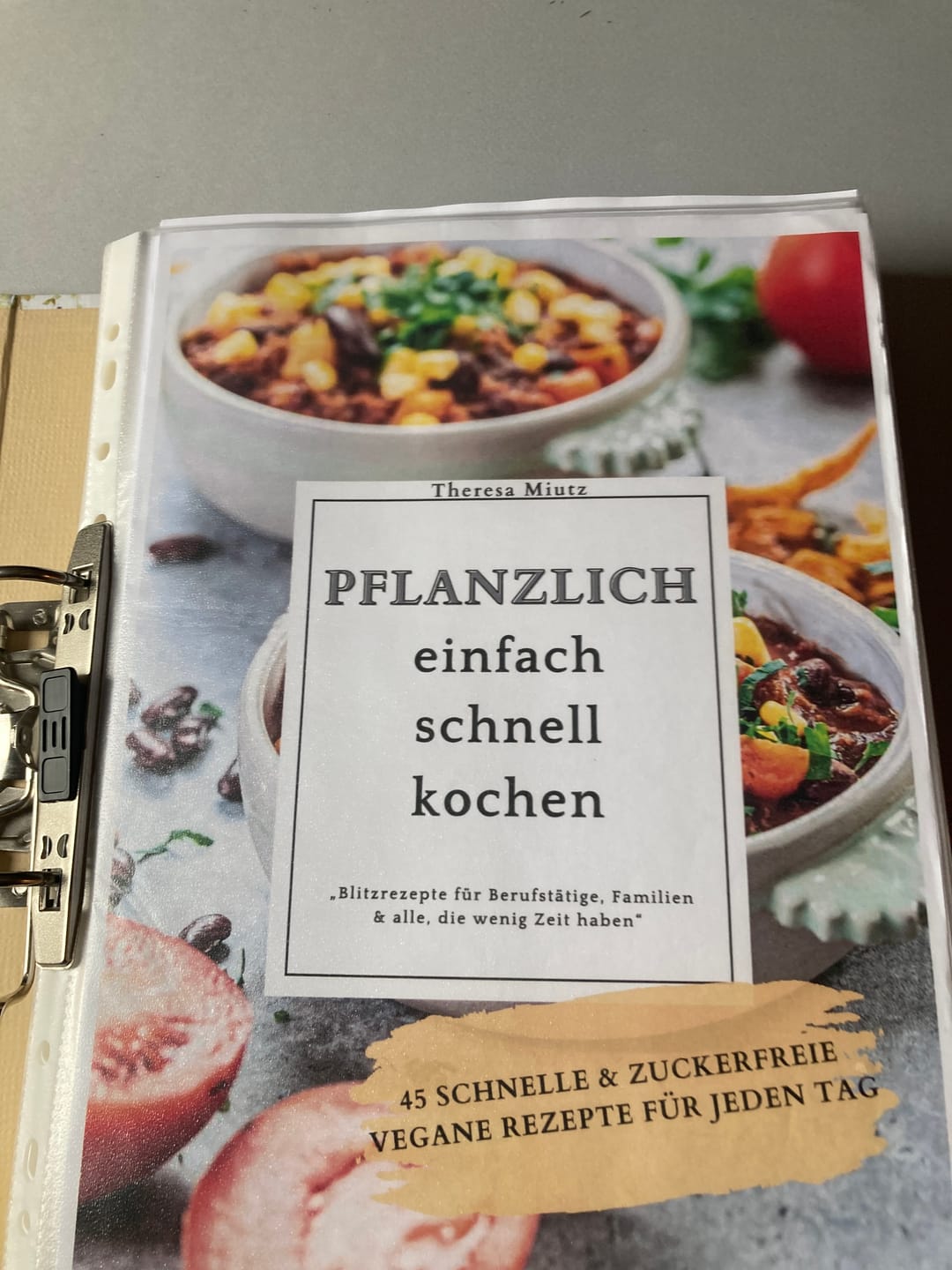 Customer photo review of E-Book "Pflanzlich Einfach schnell Kochen" (Vegan)