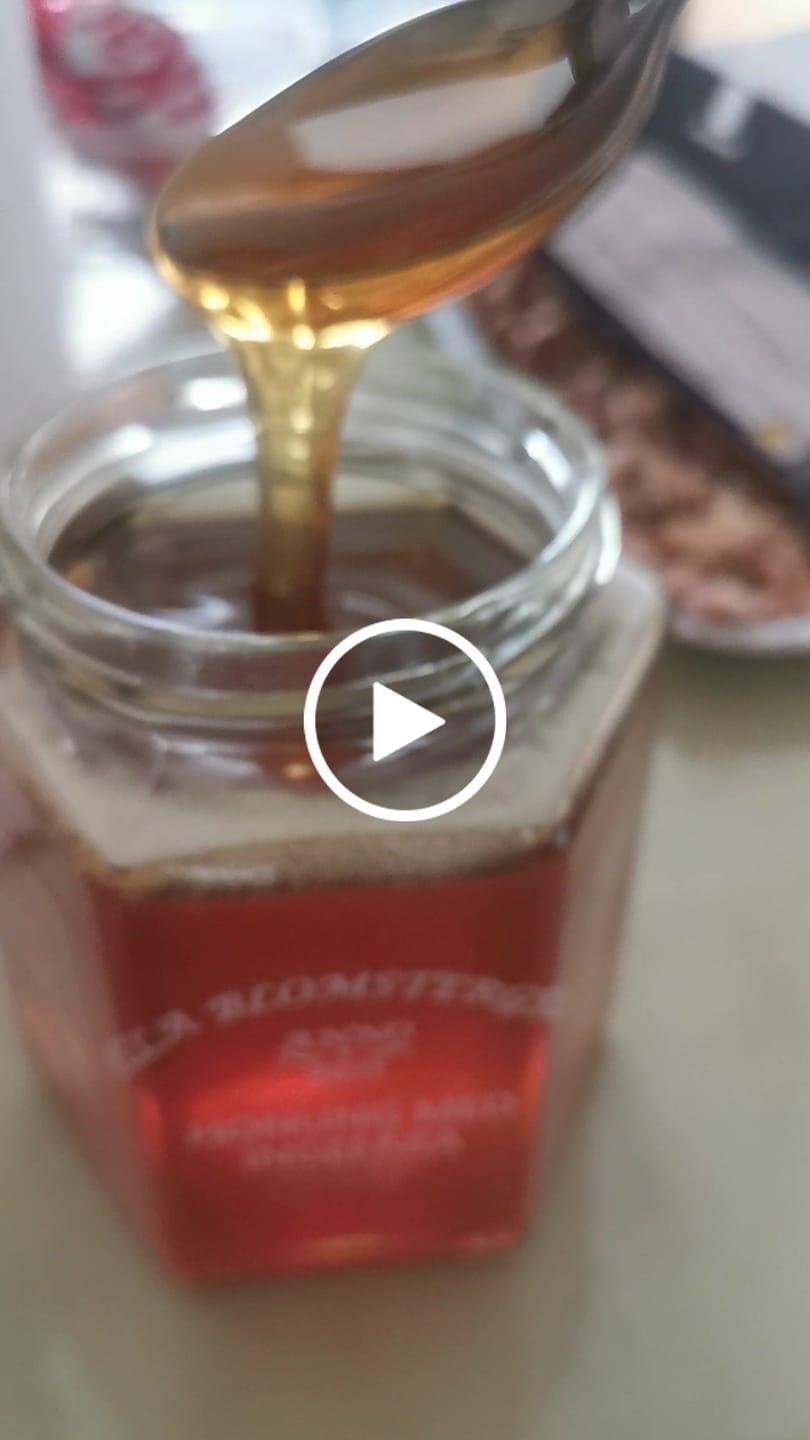 Customer video review of Flytande Honung 4x500g + Valfritt tillägg inkl. fri frakt!