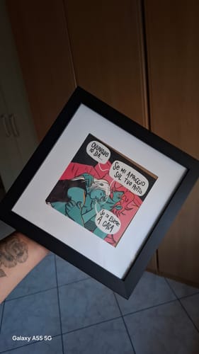 Customer photo review of Quadretto 20x20 - Ovunque io sia