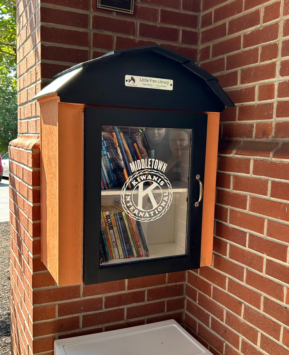 Customer photo review of Little Free Library Official Charter Sign