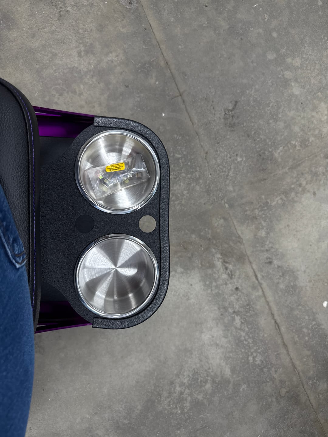 Customer photo review of LOW-PRO CUP HOLDER