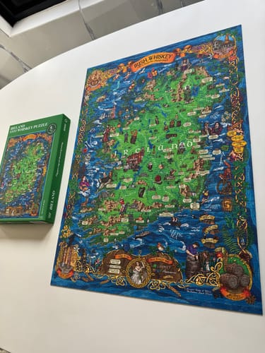 Customer photo review of Whiskey Puzzle - Ireland