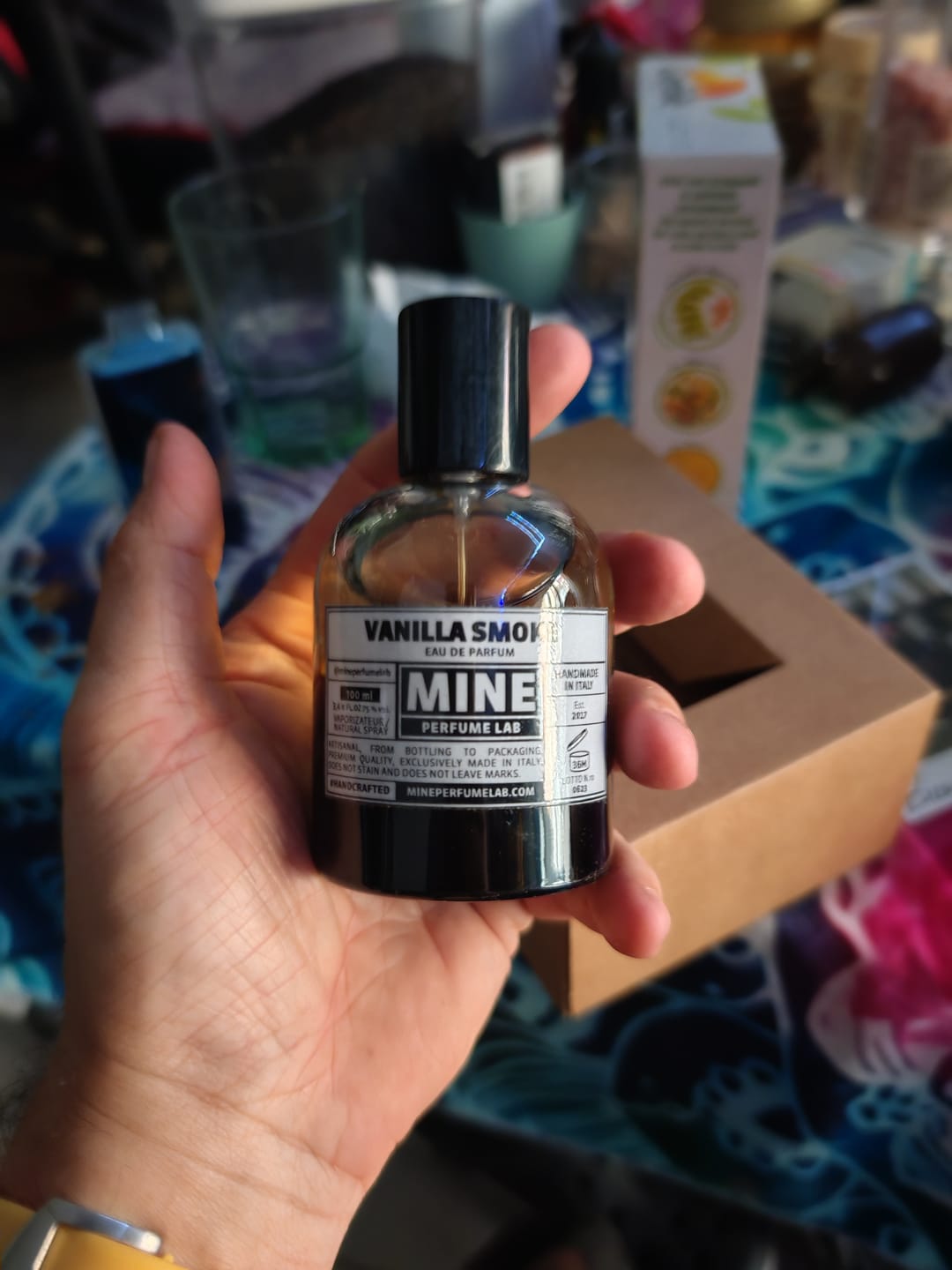 Customer photo review of VANILLA SMOKE