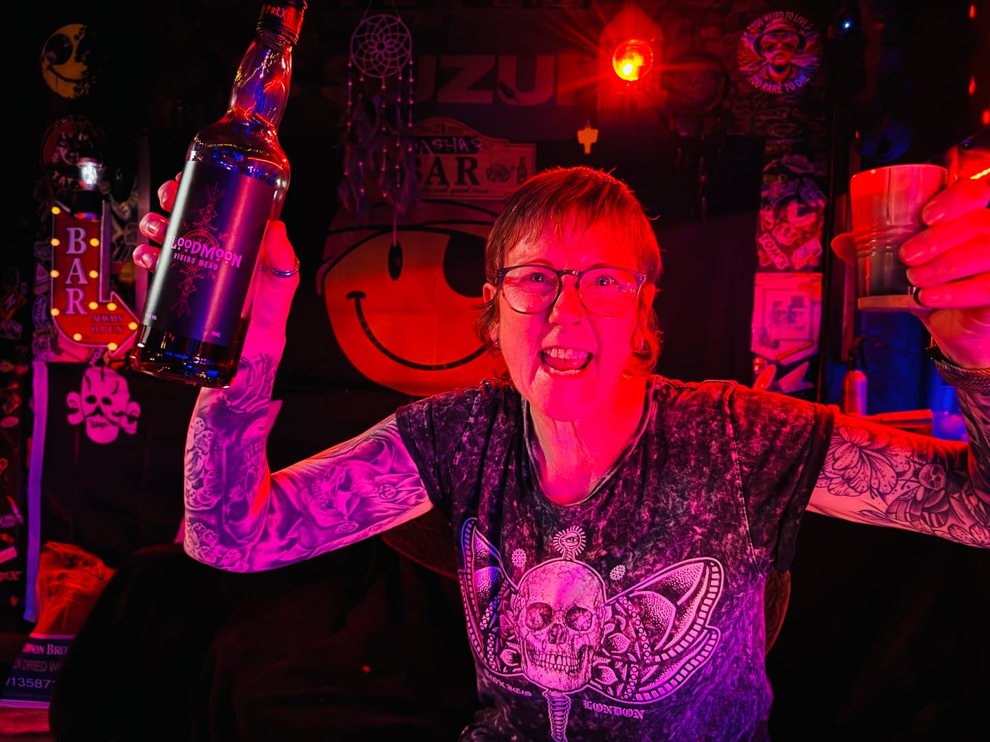 Customer photo review of BloodMoon - Viking Mead and FREE HORN