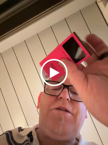 Customer video review of Summer Peach Ice