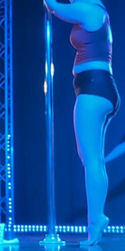 Joyce W. review of Essential Pin-up High Waisted Hot Pants - Black image 1 out of 1