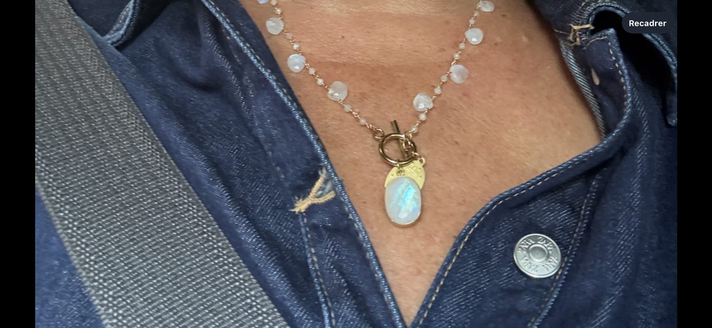 Customer photo review of Collier Jardin d'Hiver