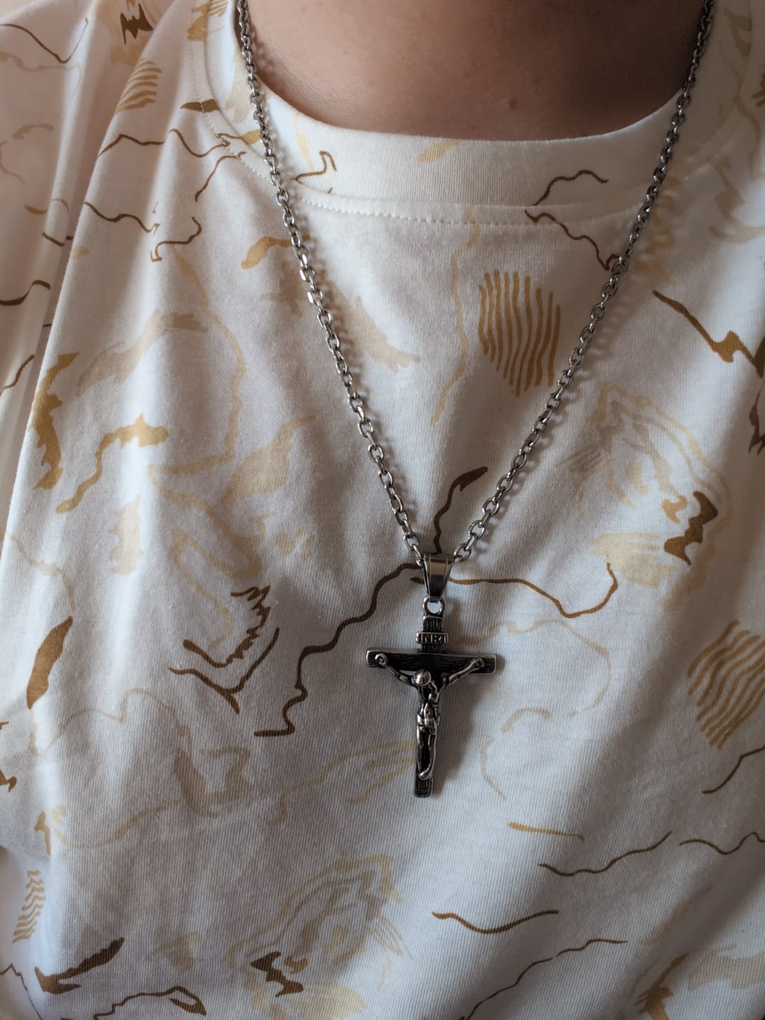 Customer photo review of Jesus Piece.