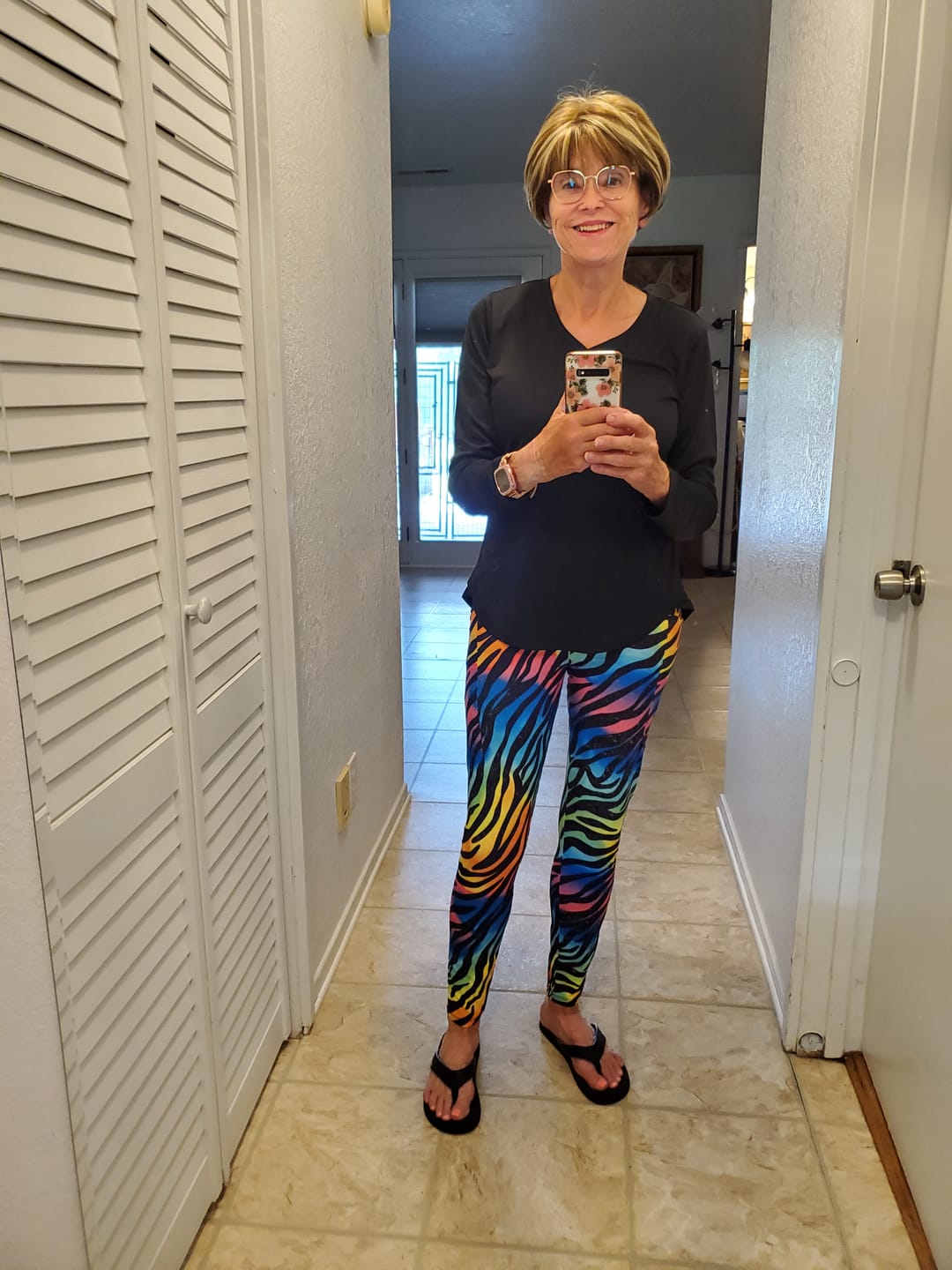 Customer photo review of Rainbow Zebra