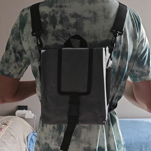 Customer photo review of Portable 1-8 Adjustable Pulse&Continuous Flow 5 Hours Battery Oxygen Concentrator - BE12