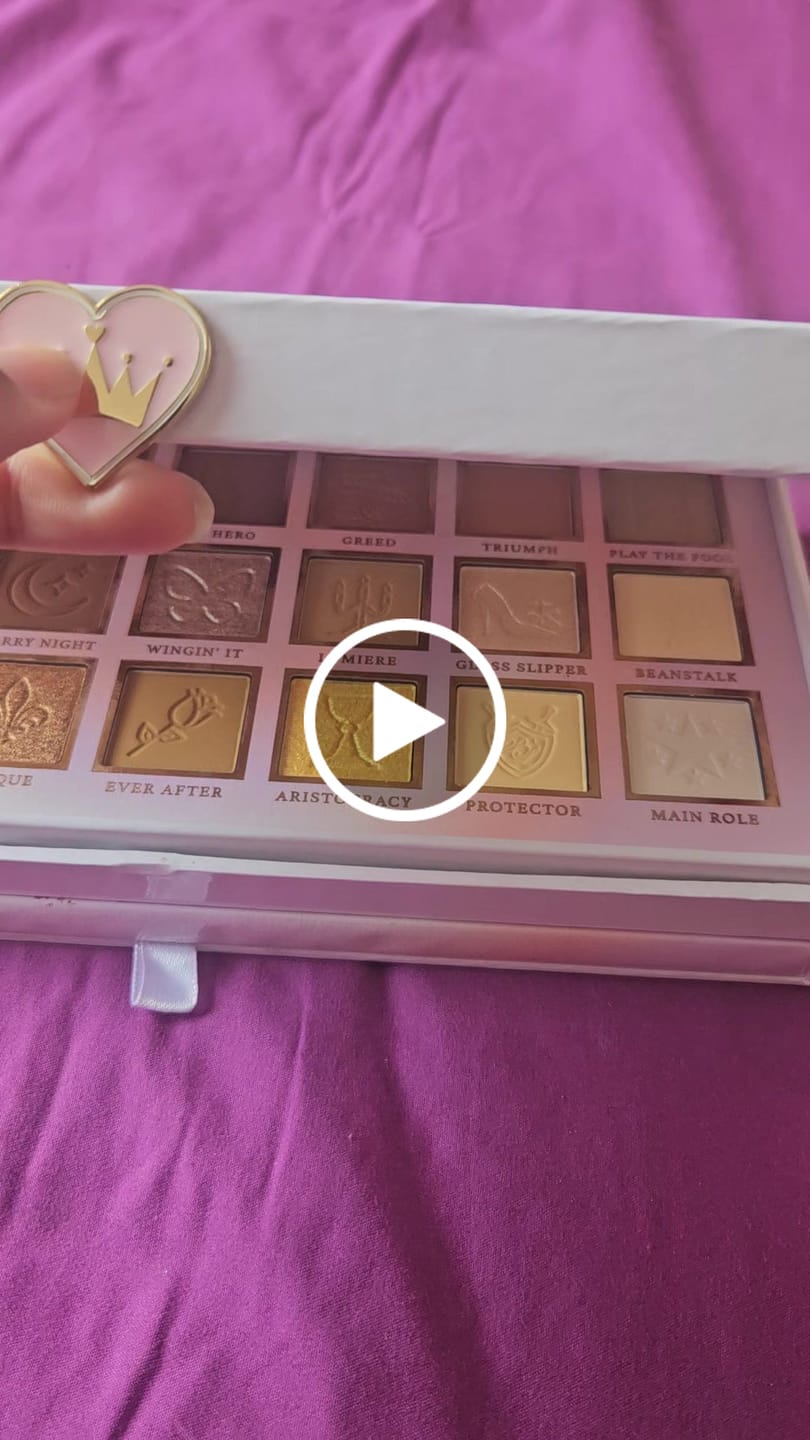 Revue vidéo client de la palette de fards à paupières neutres If The Crown Fits de P. Louise