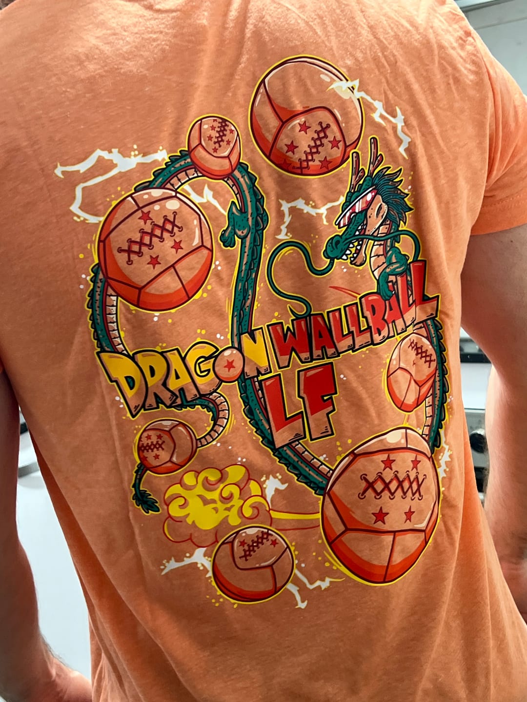 Customer photo review of DRAGON WALLBALL - UNISEX