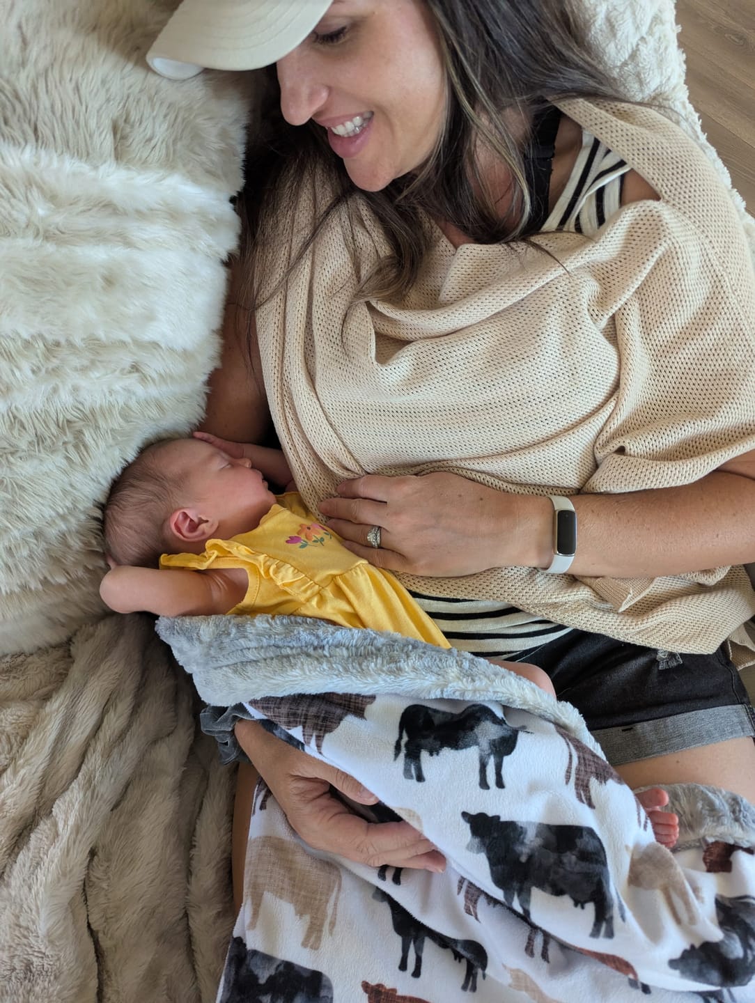 Customer photo review of Nestling Baby™ Nursing Cover