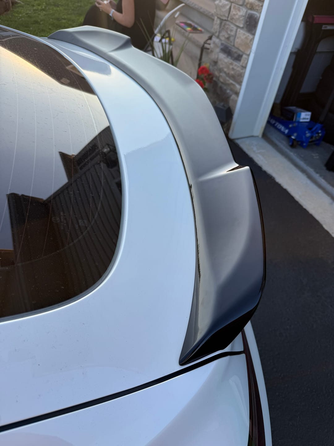 Customer photo review of 2023-Up Acura Integra Extended Rear Spoiler