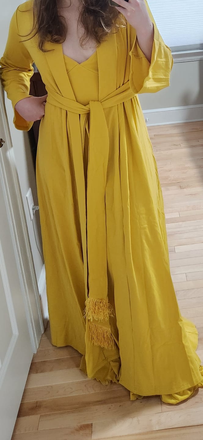 Customer photo review of The Princess Robe
