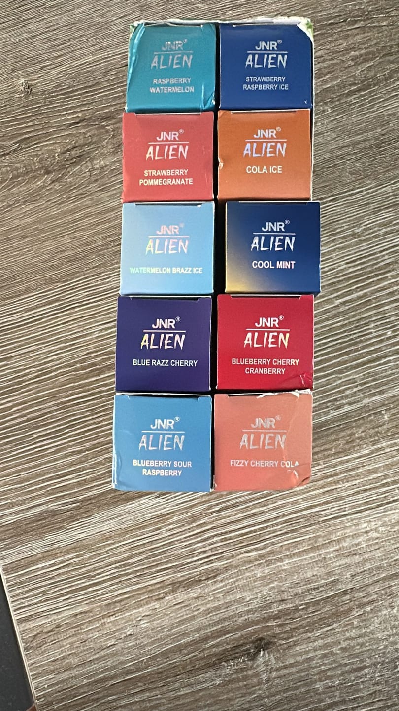 Customer photo review of JNR Alien 10000 (Box of 10)